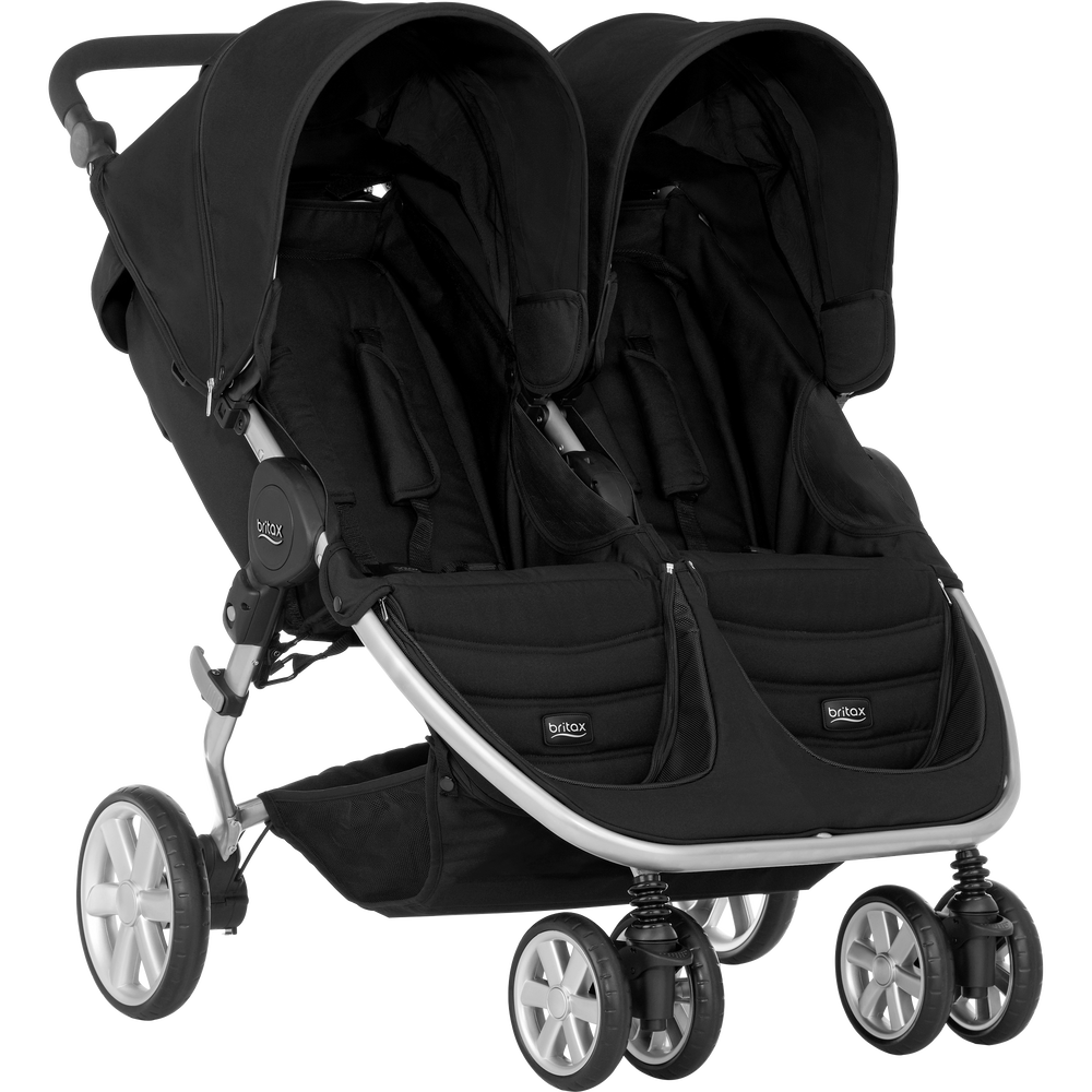 Britax B-Agile Kaksoisturvavaunu Cosmos Musta