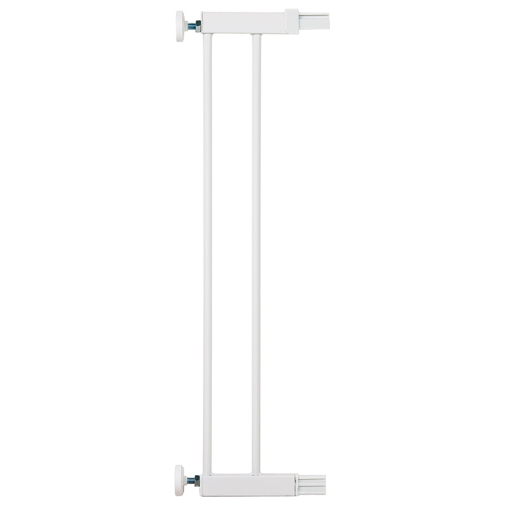 Turvallisuus1 kpl Portin jatke Metalli 14 cm Valkoinen