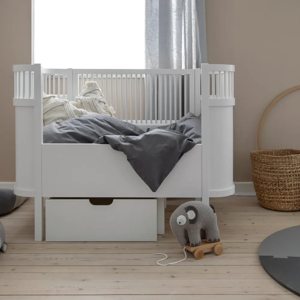 Sebra Sängyn laatikko classic white