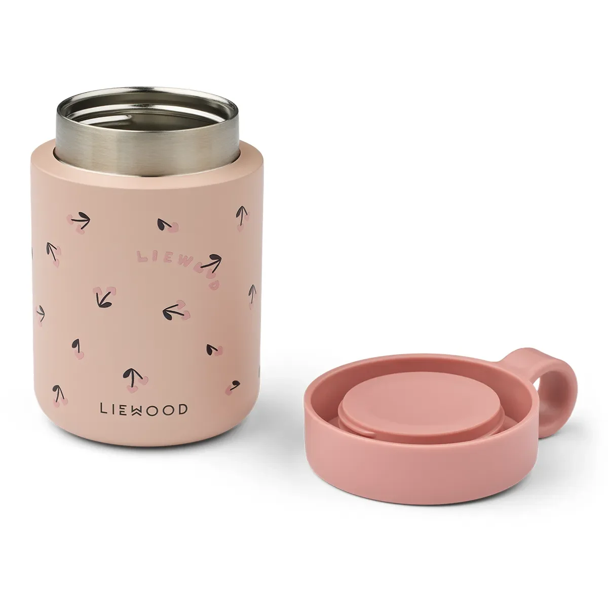 Liewood Kiani ruokatermos Mini Cherry heart / Rosey