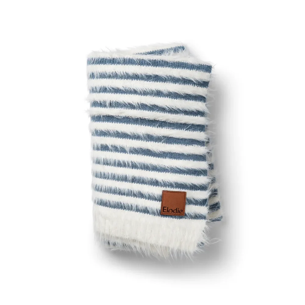 Elodie Details Furry Knit Peitto Berry Blue
