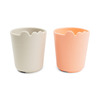 Done by Deer Kiddish minimukit  2-pack Croco Sand/Coral