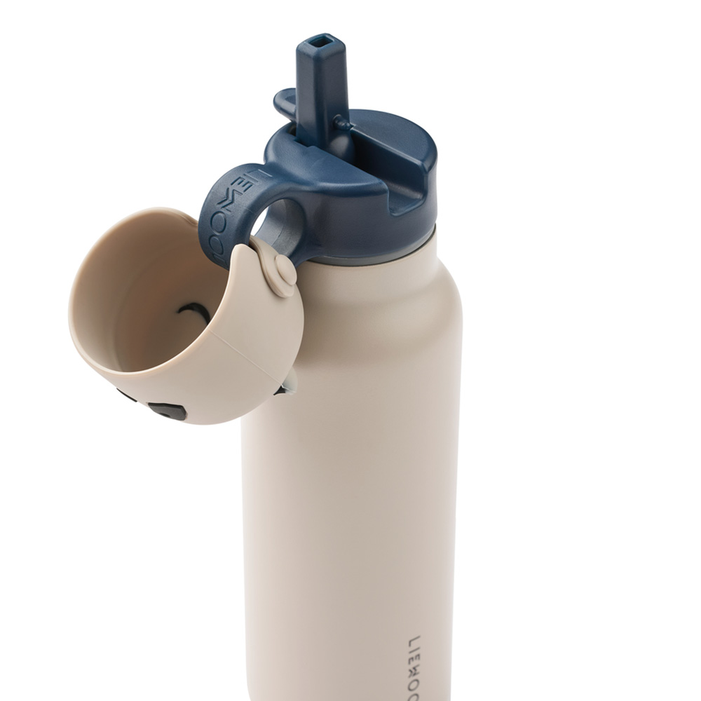 Liewood Falk vesipullo pandakorkilla 350 ml Sandy 5060