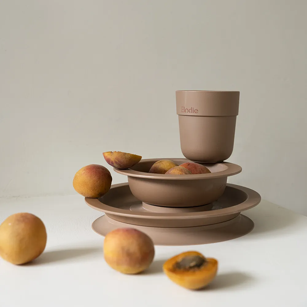 Elodie Lasten astiasto 3-osainen Soft Terracotta
