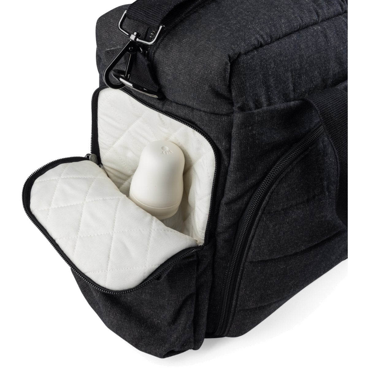 Sebra On-the-go-hoitolaukku dark grey melange