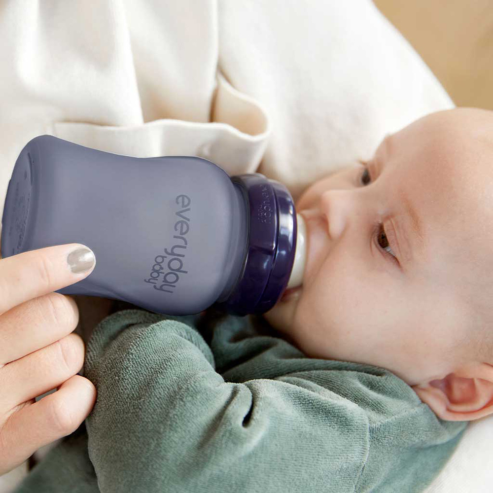 Everyday baby lämpöä tunteva tuttipullo - 150ml Sininen