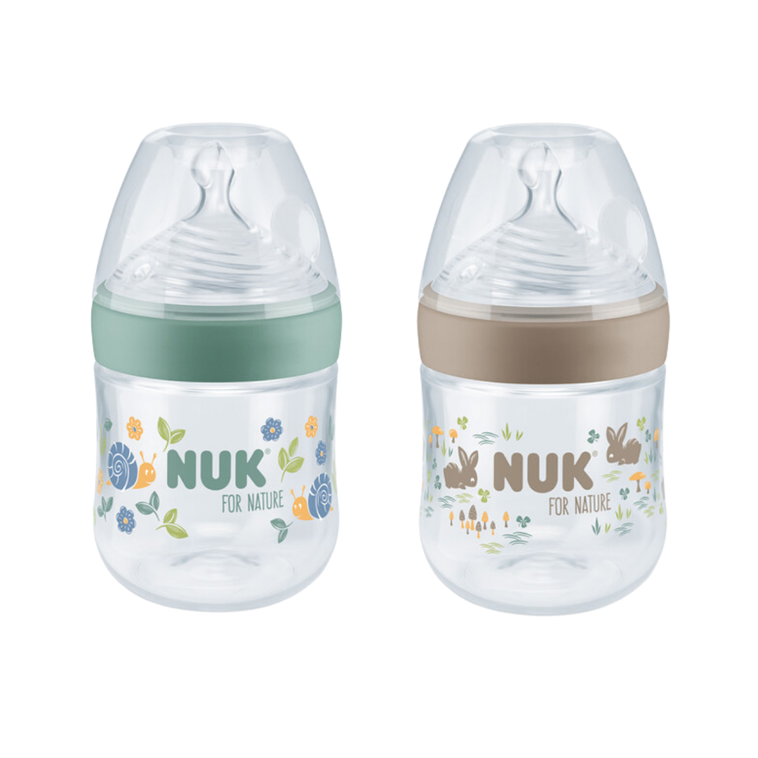 NUK for Nature silikonipullo Mixed 150ml