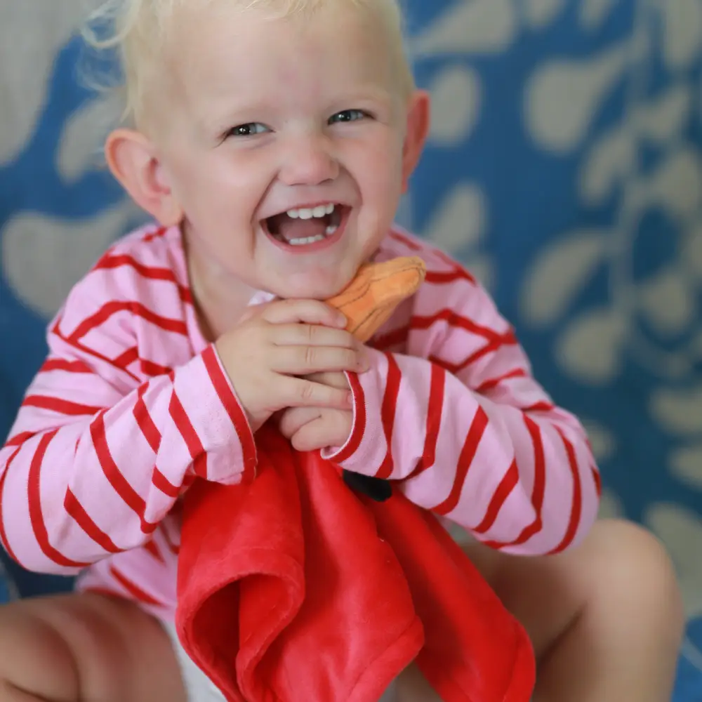 Rätt start Muumi Pikku Myy -peitto Ystävä punainen