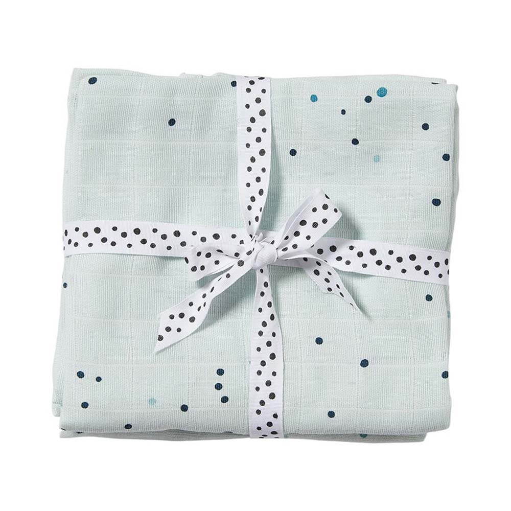 Done by Deer Musliinipeitto 2-pack Dreamy dots Sininen