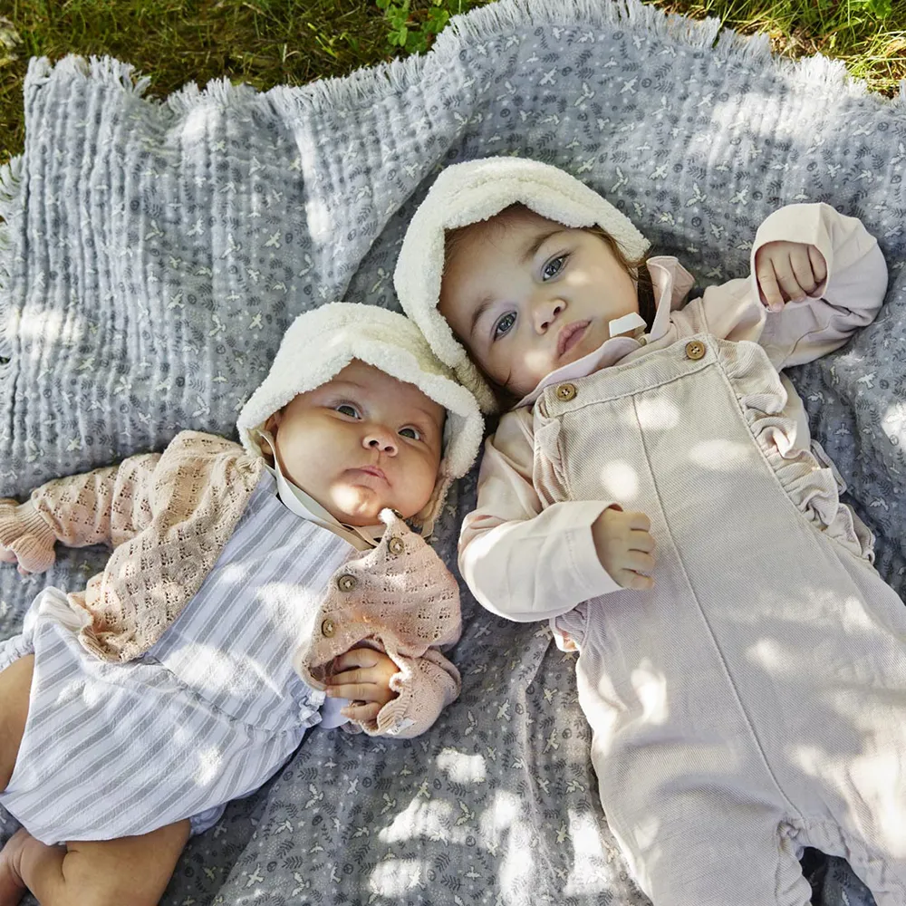 Elodie Baby Hat White Bouclé 6-12 m