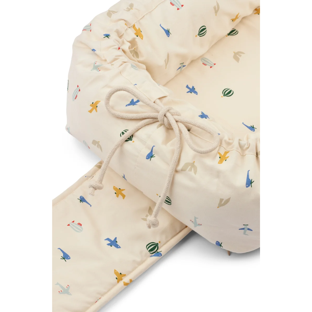Liewood Gro Printed Babylift Aviator / Ecru