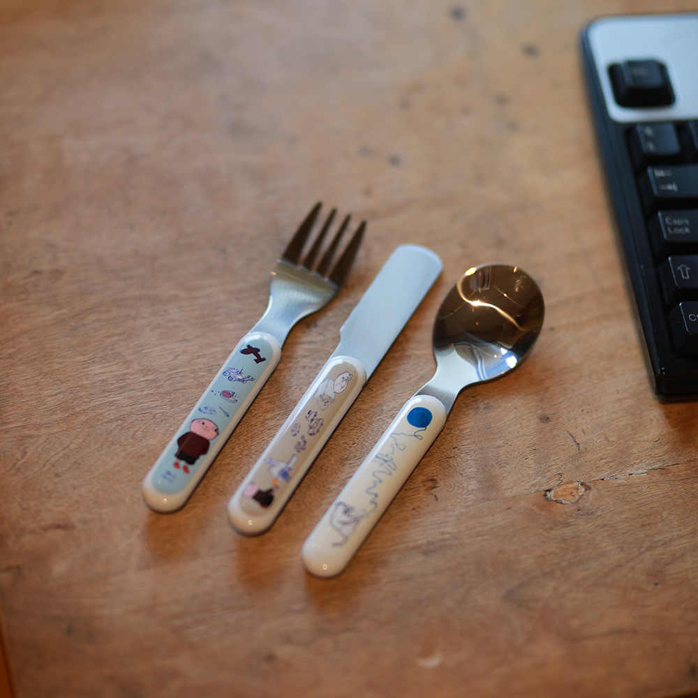 Rätt Start Alfons Åberg ruokailuvälineet