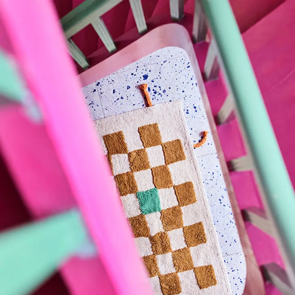 Kids Concept matto ruudullinen PIPPI