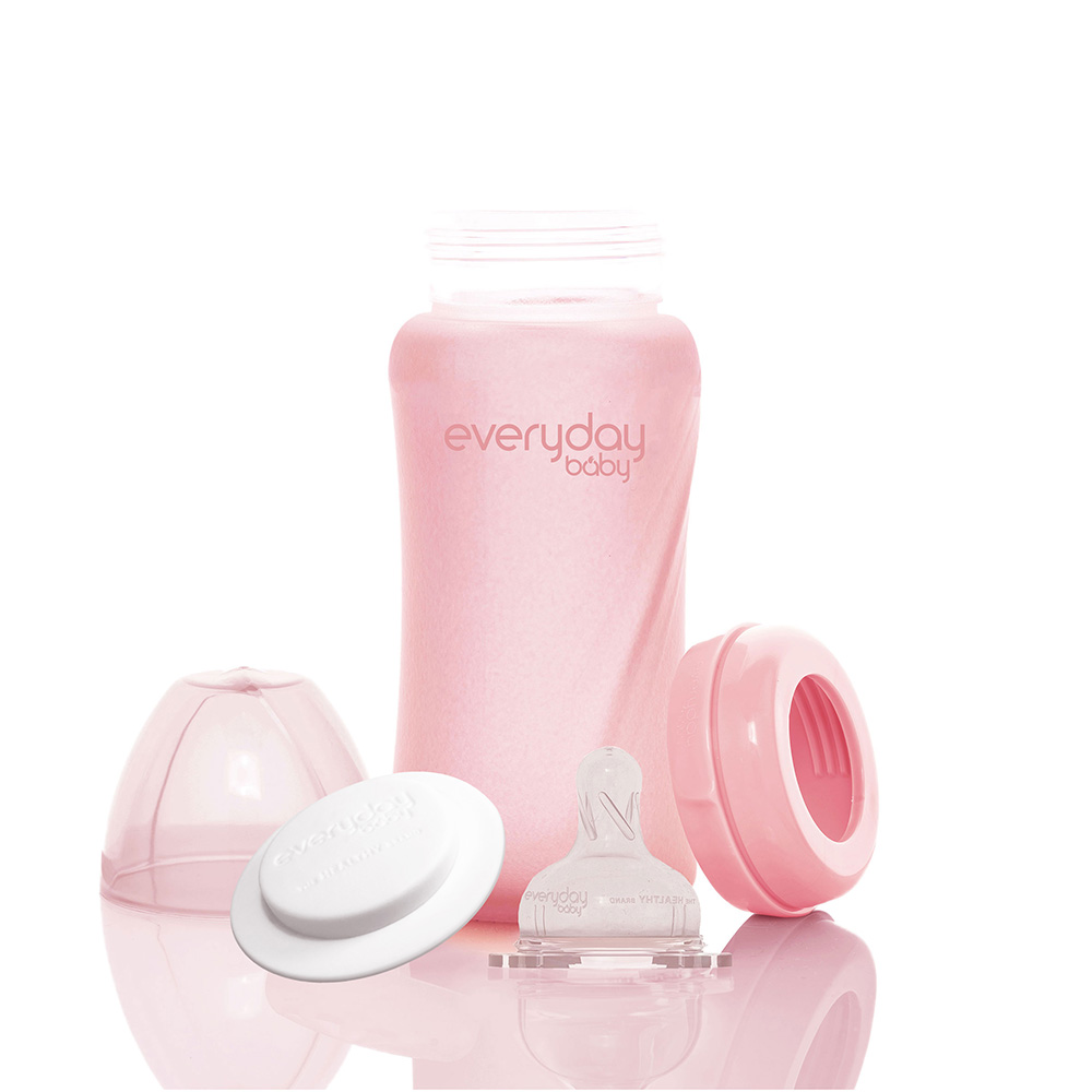 Everyday Baby -tuttipullo Healthy + 240 ml - Rose Pink