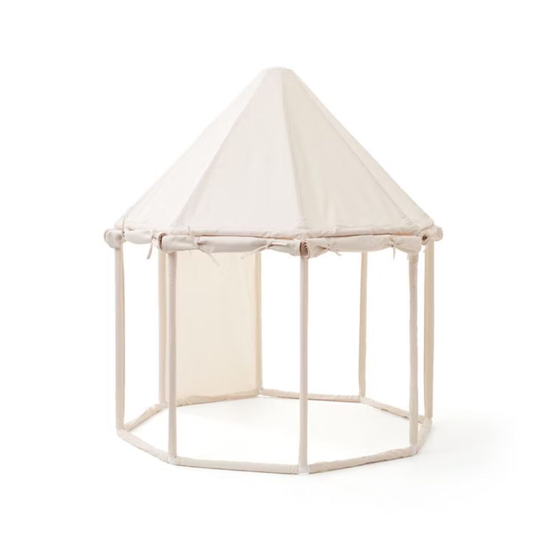 Kids Concept Paviljonki teltta luonnonvalkoinen