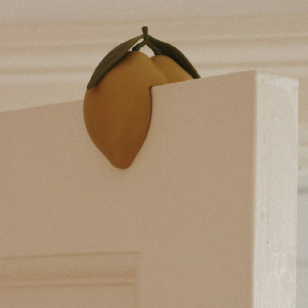 Konges Sløjd Door Stop Lemon Multi-One Size