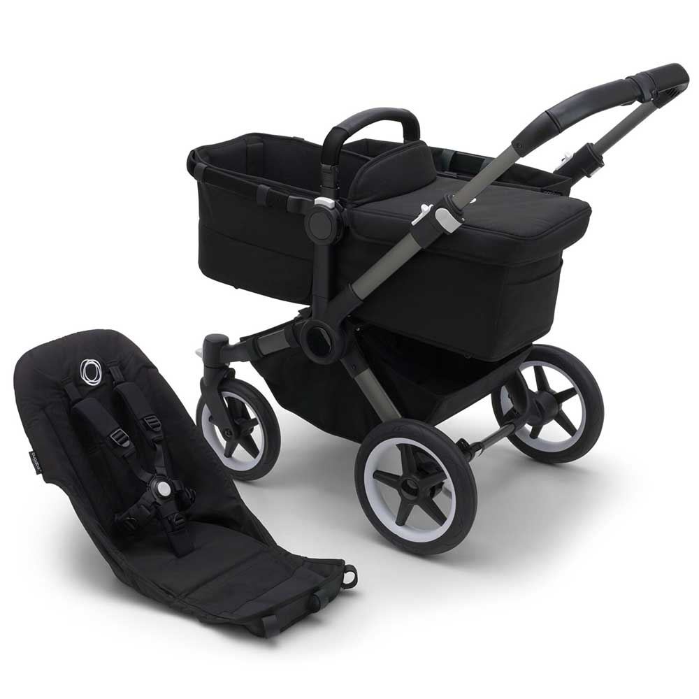 Bugaboo Donkey 5 Base grafiitti/musta
