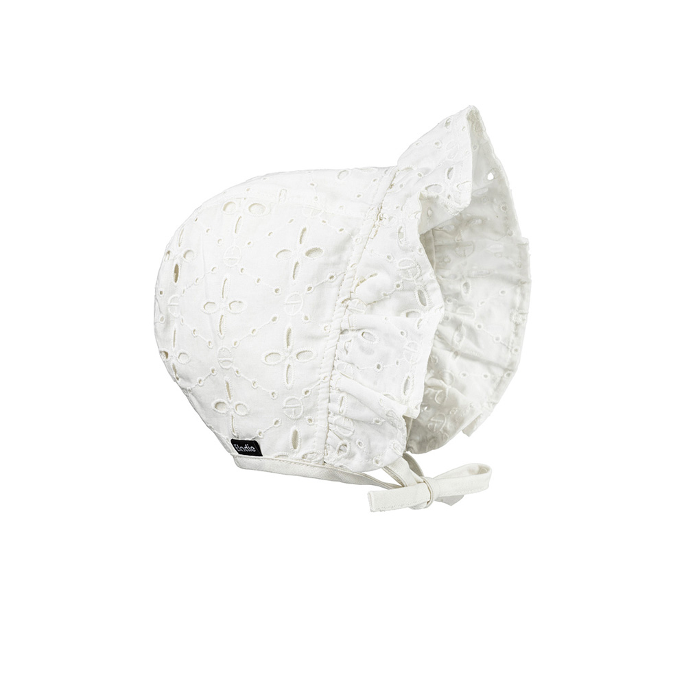Elodie Baby Hat Broderi Anglaise 3-6m