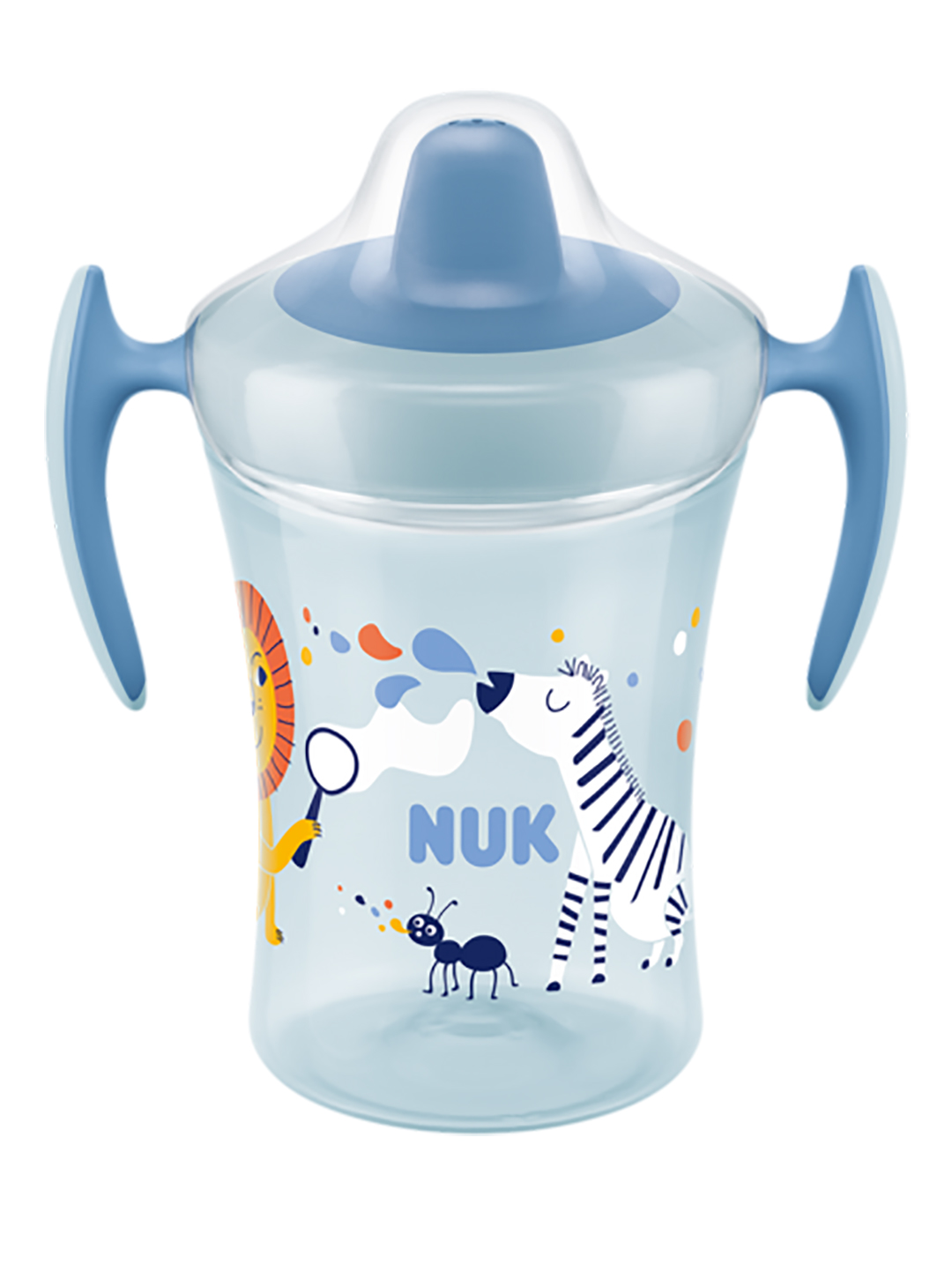 NUK Evolution Trainer -kuppi sininen