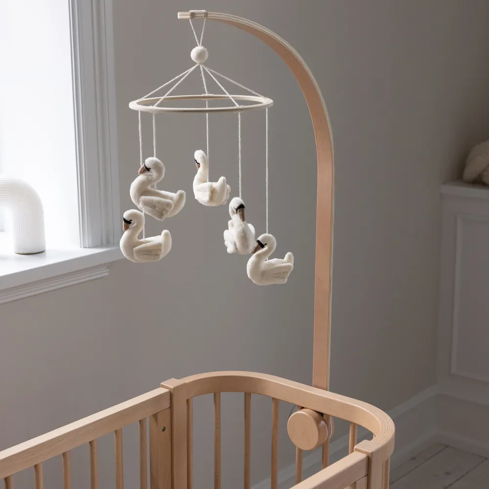 Sebra mobile- ja sänkykatosteline Wooden