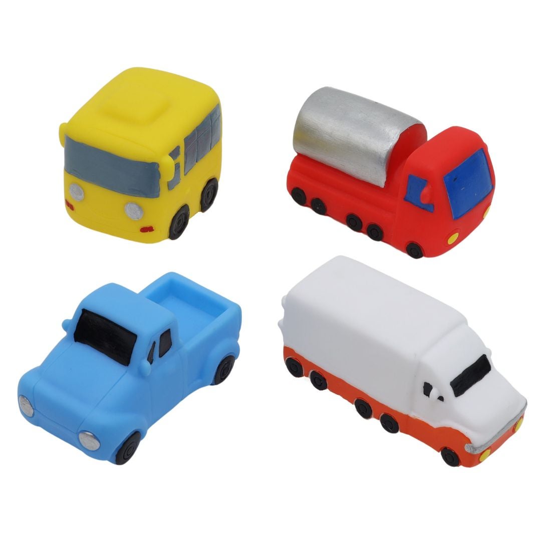 Rätt Start Kylpylelulelu Autot 4-pack