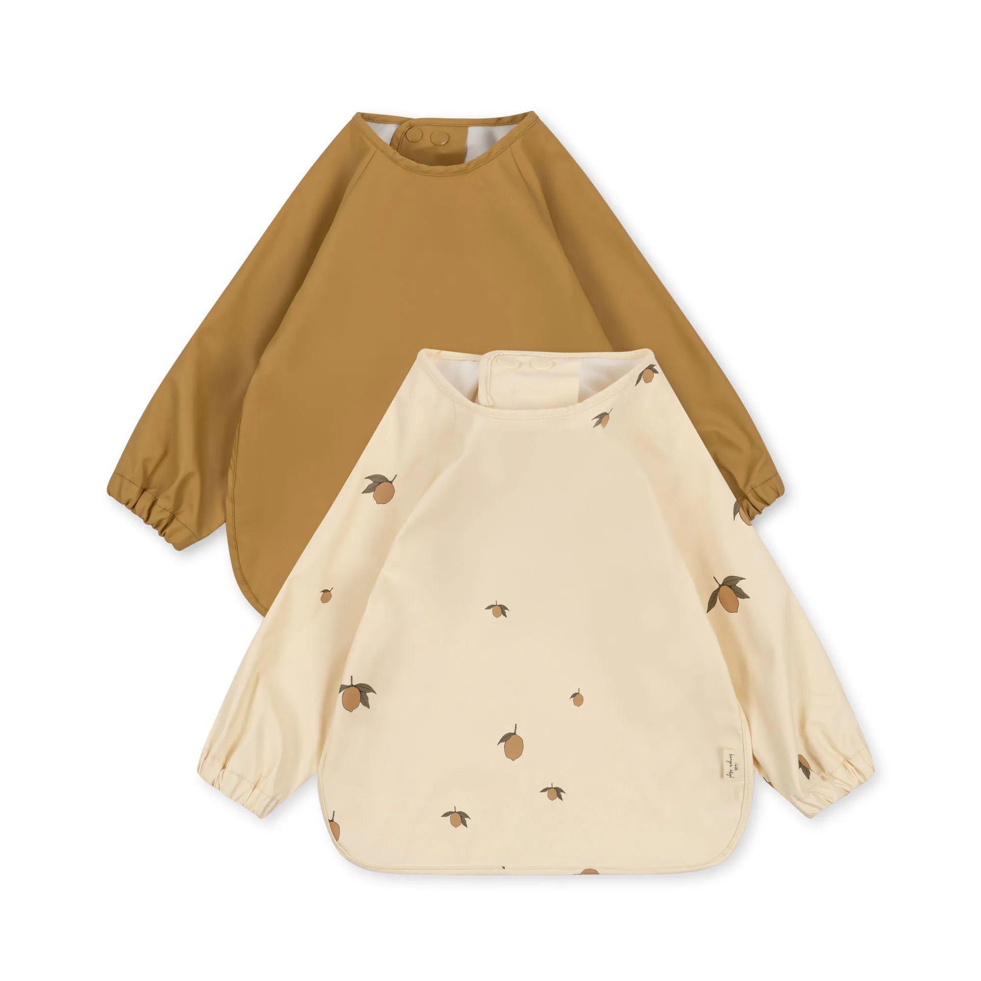 Konges Sløjd Hihalliset ruokalaput 2-pack Lemon