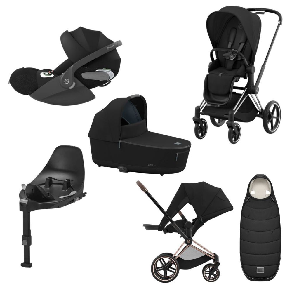 Cybex ePriam -matkustusjärjestelmä niputettuna Cybex ePriamiin