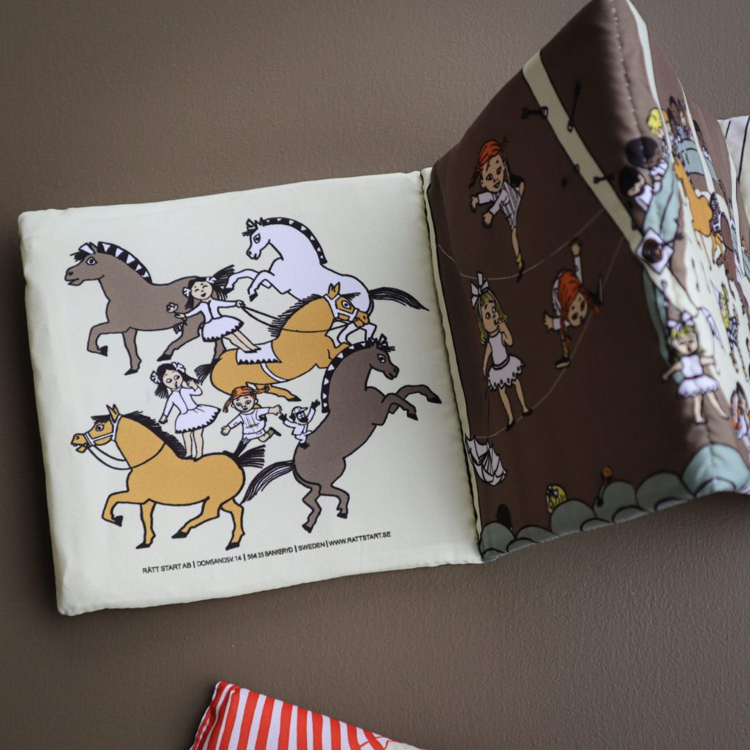 Rätt Start Pippi Cirkus Prasselbok Prasselbok