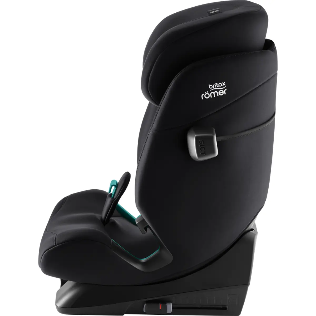 Britax SAFEFIX -turvaistuin, klassinen, tummanmusta