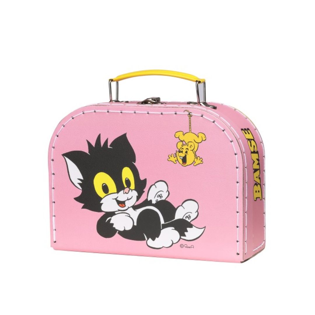 Bamse matkalaukku 20 cm vaaleanpunainen