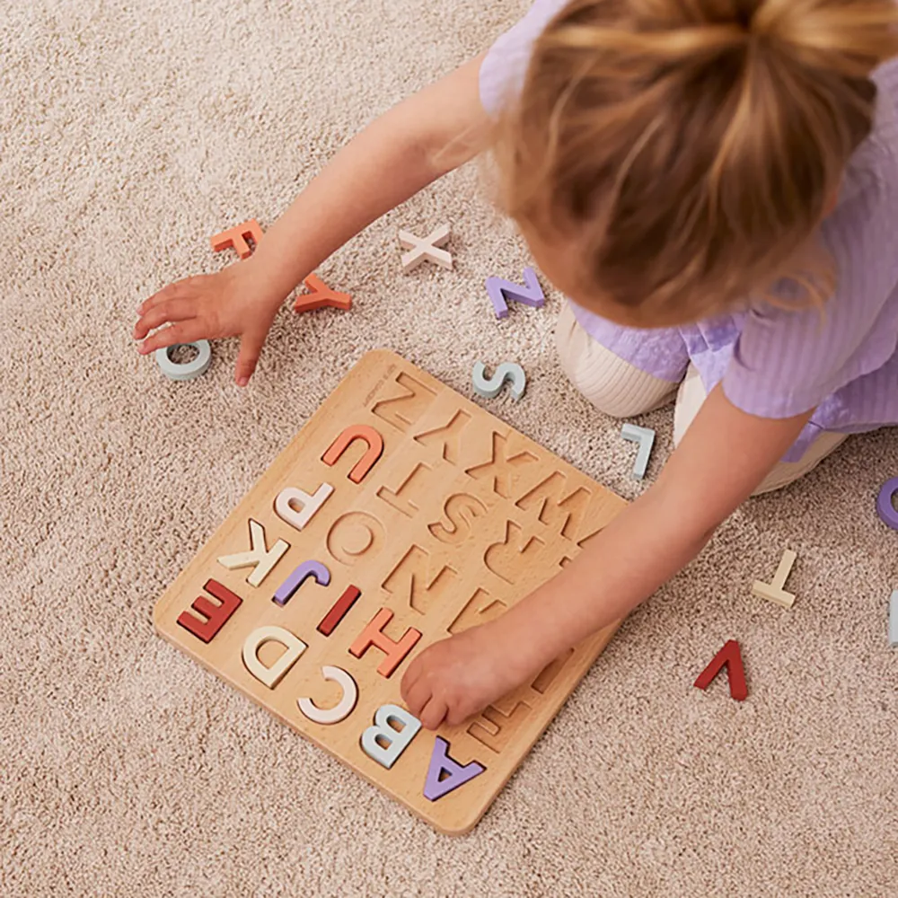 Lasten käsite palapelit puu A-Z