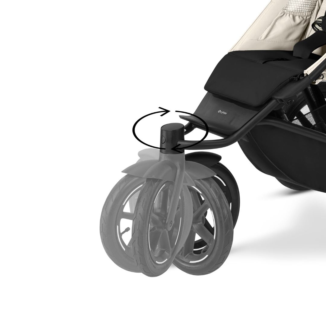 Cybex AVI SPIN lenkkipyörävaunut Seashell Beige