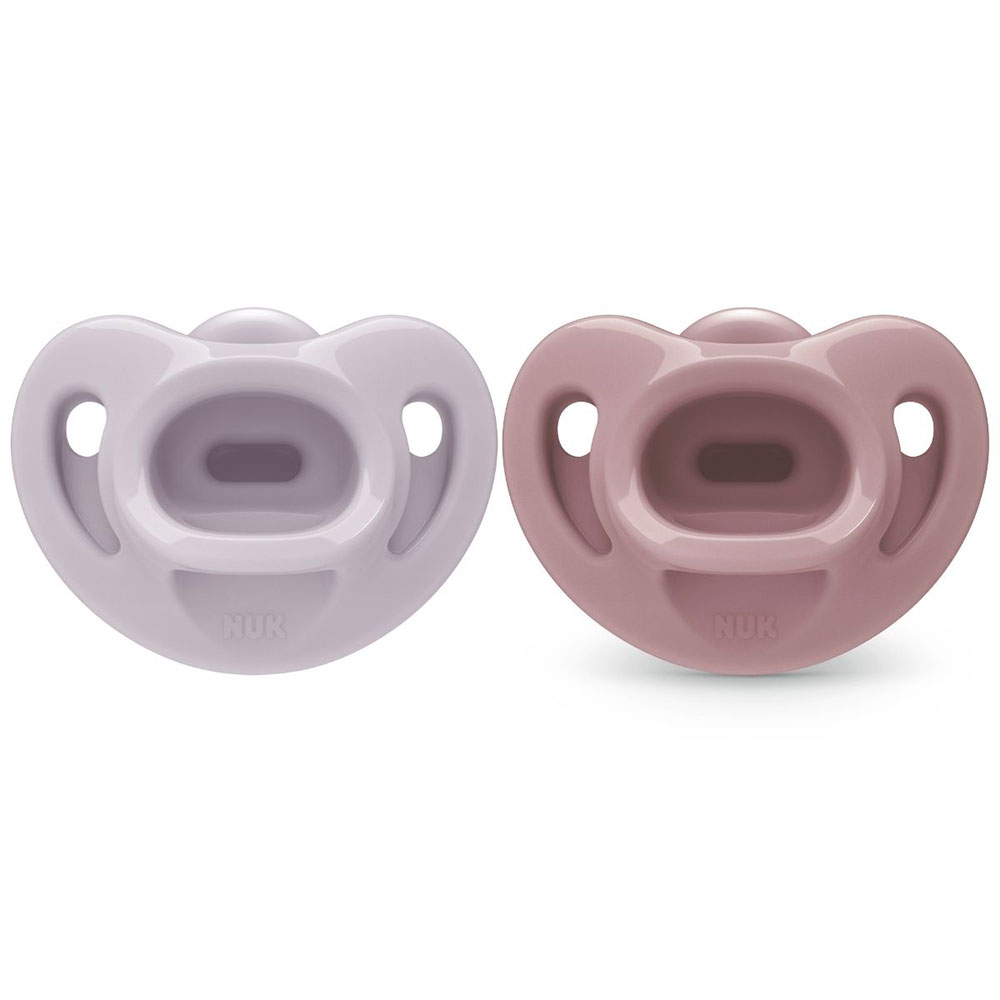 NUK First Choice Soft Tutti Purple/Red 0-6 kk