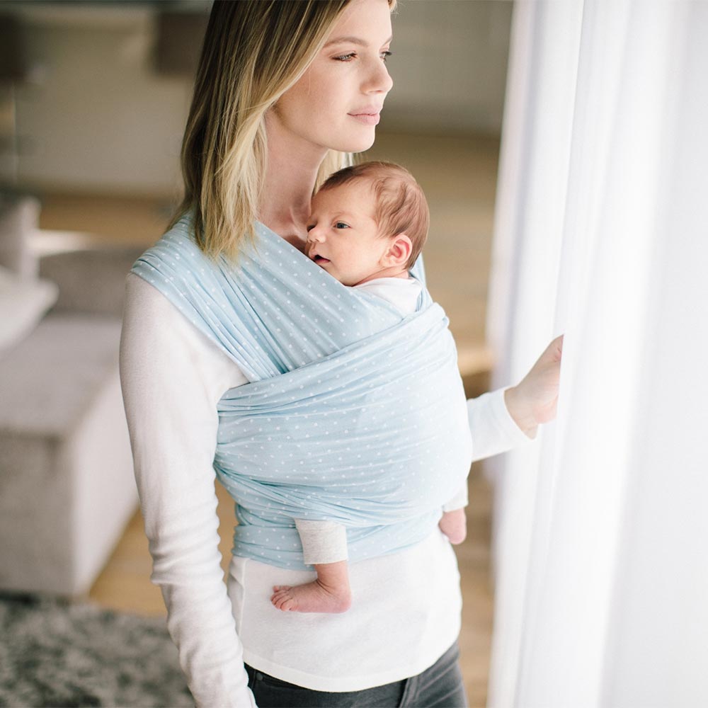 Ergobaby Aura Aura vauvan kääre Twinkle Star Harmaa