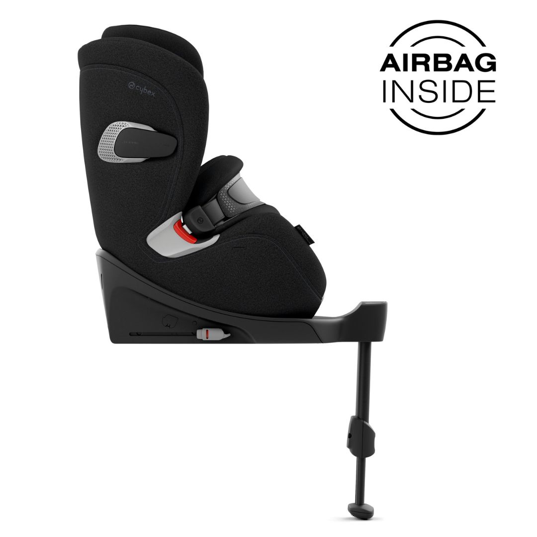 Cybex Anoris T2 -auton istuin w Airbag i-size Plus Sepia Black -musta