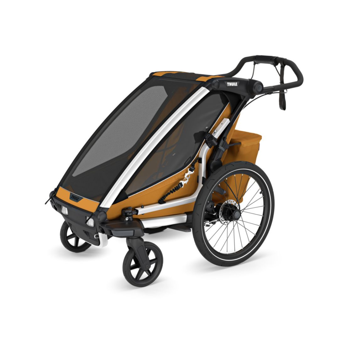 Thule Chariot Sport 1 yksittäinen Natural Gold Gen3