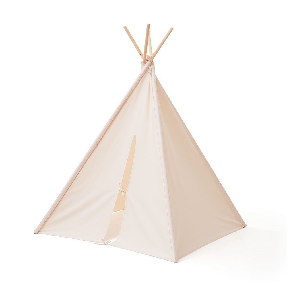 Kids Concept Tipi-teltta luonnonvalkoinen 
