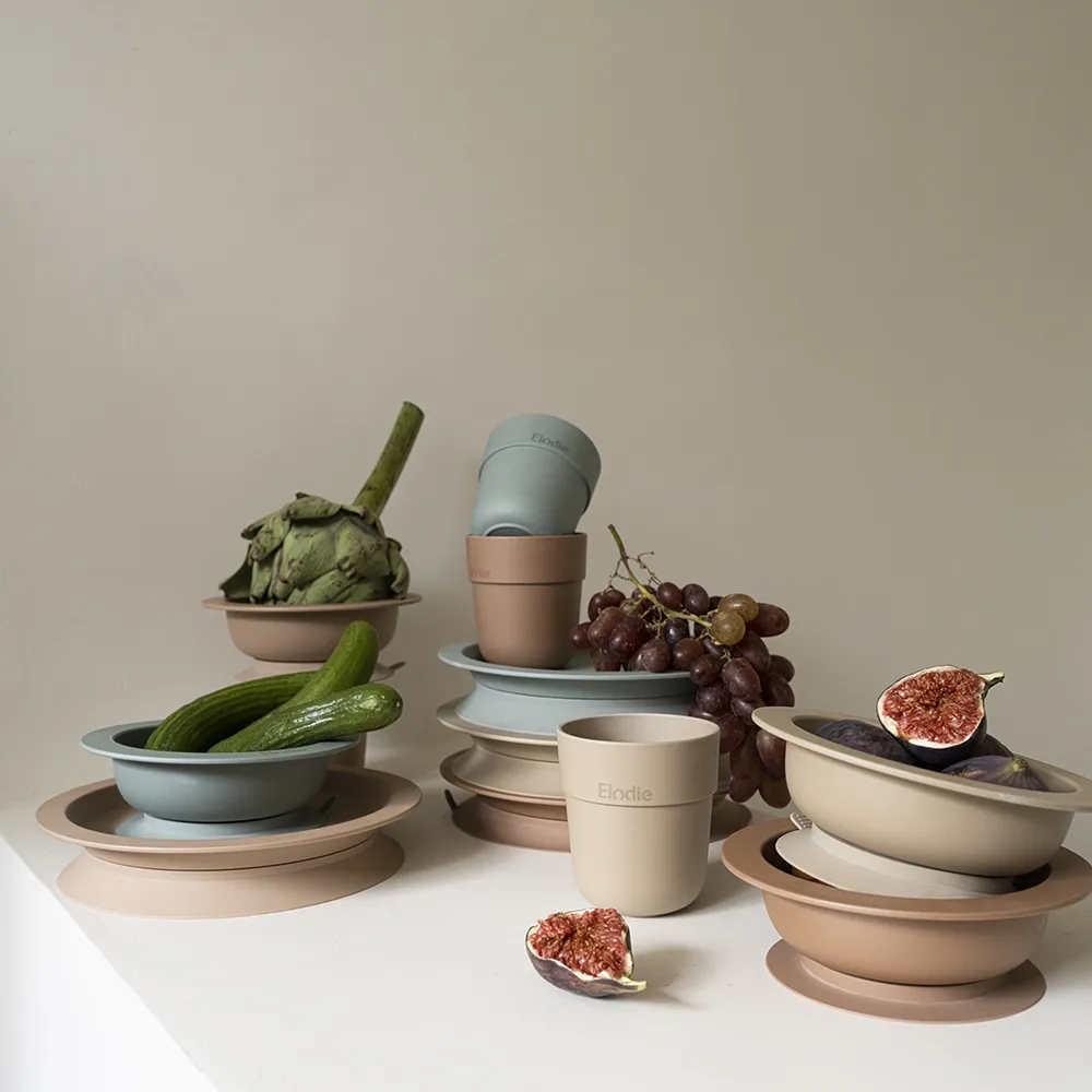 Elodie Lasten astiasto 3-osainen Soft Terracotta