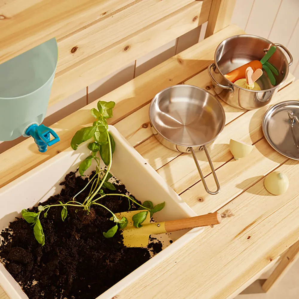 Kids Concept Valurautainen setti ruostumatonta terästä KID`S HUB