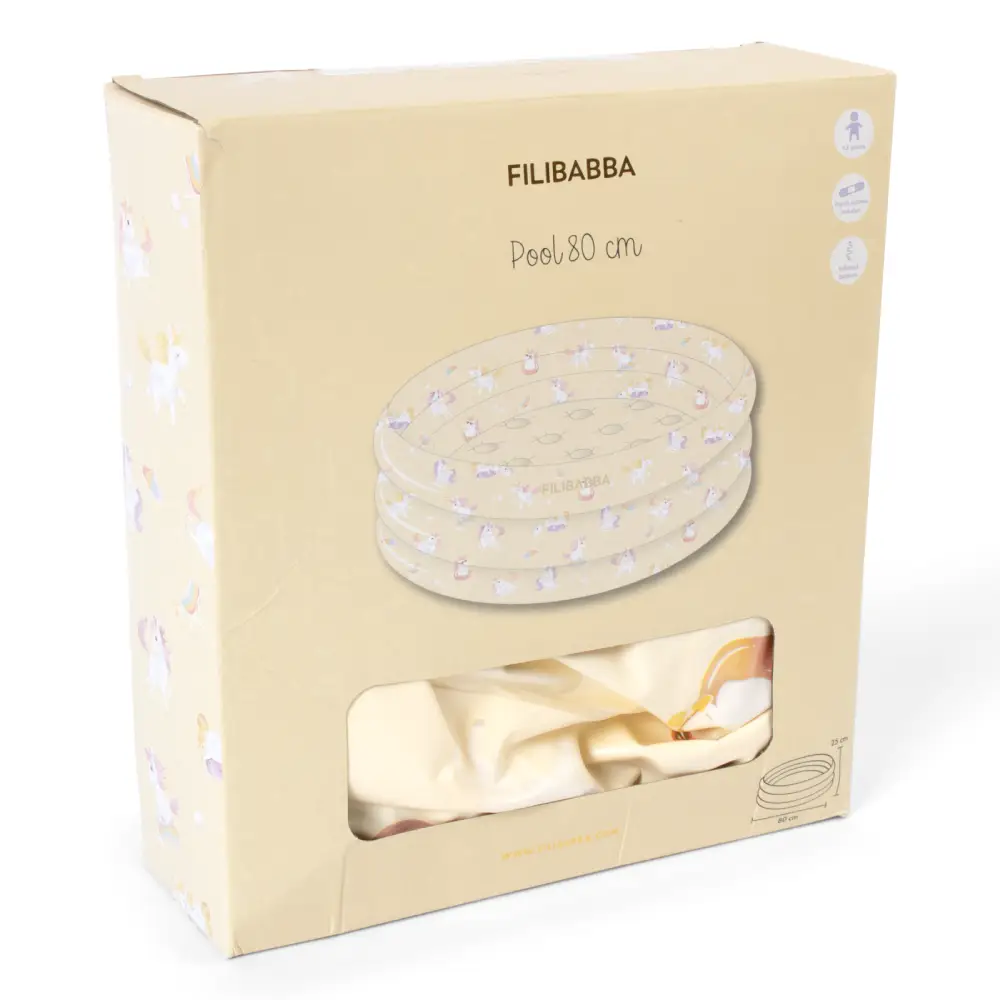 Filibba-allas 80 cm alfie - yksisarvisrannat