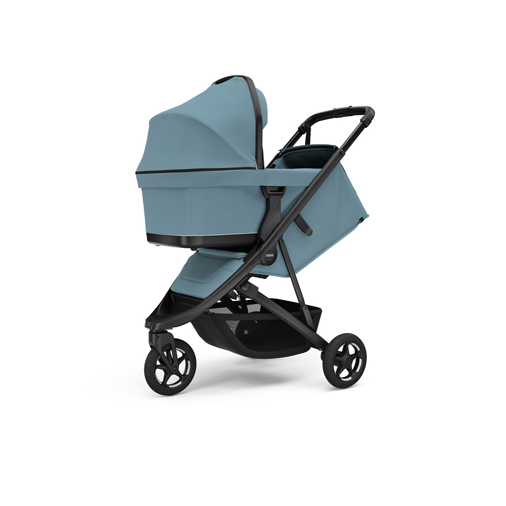 Thule Spring 2 -rattaat, Mid Blue on Black