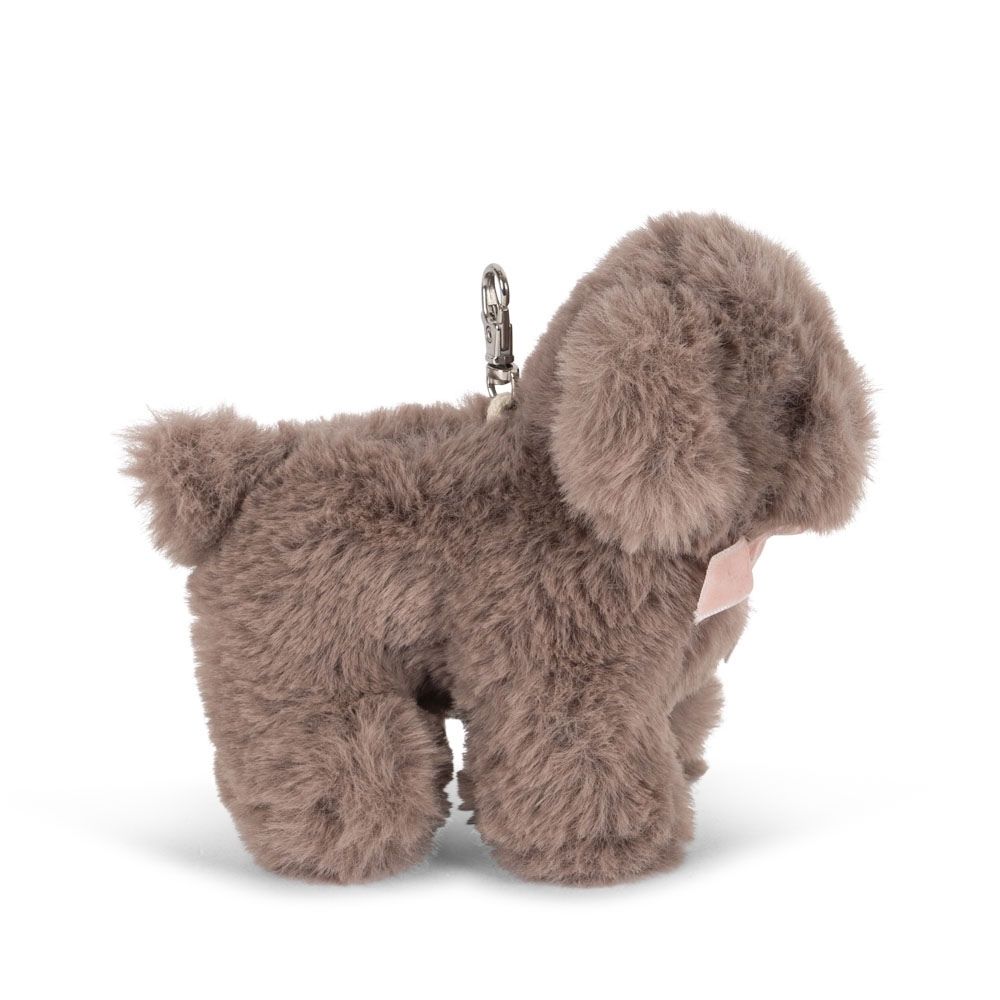 Konges Sløjd Animal Bag Charm Brown Puppy-One Size