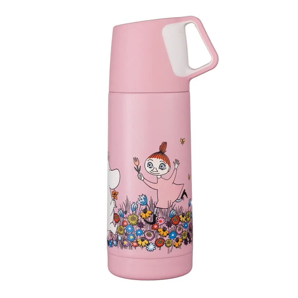 Rätt start Muumi Niitty Termospullo 350 ml pinkki