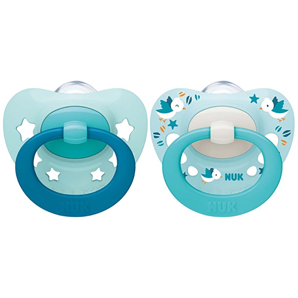 NUK tutti 0-6m Signature Vaaleansininen/Mintti