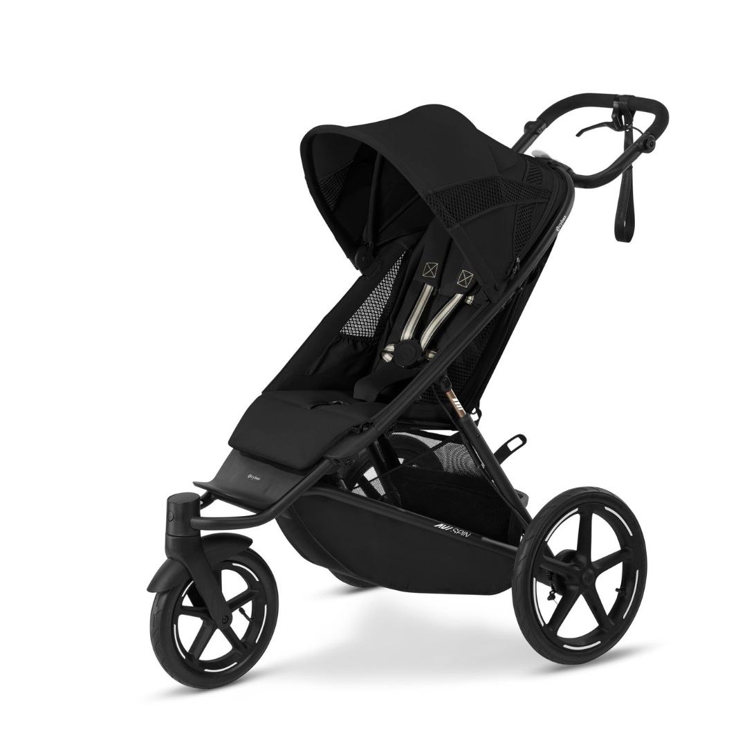 Cybex AVI SPIN lenkkikärry Moon Musta