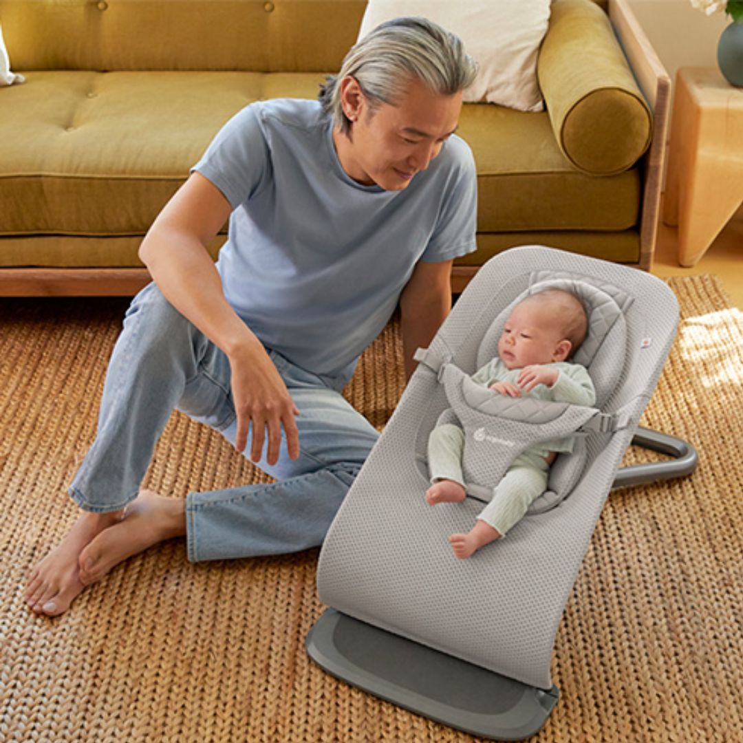 Ergobaby Evolve-istuin Harmaa verkkoinen