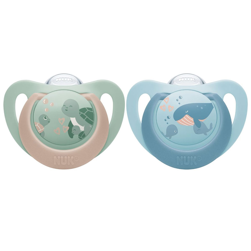 NUK first choice turtle/whale 18 m+