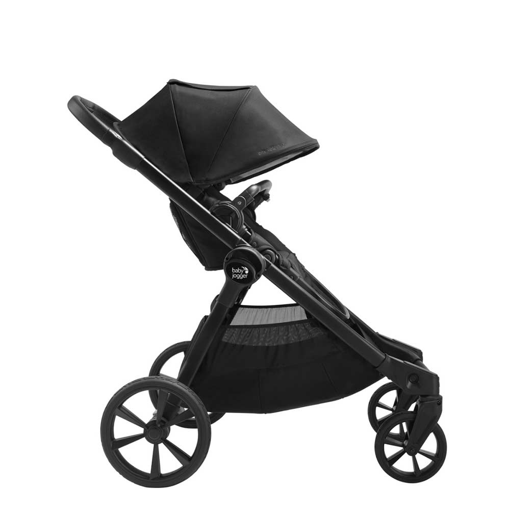 Baby Jogger City Select 2 -rattaat Tencel Lunar Musta