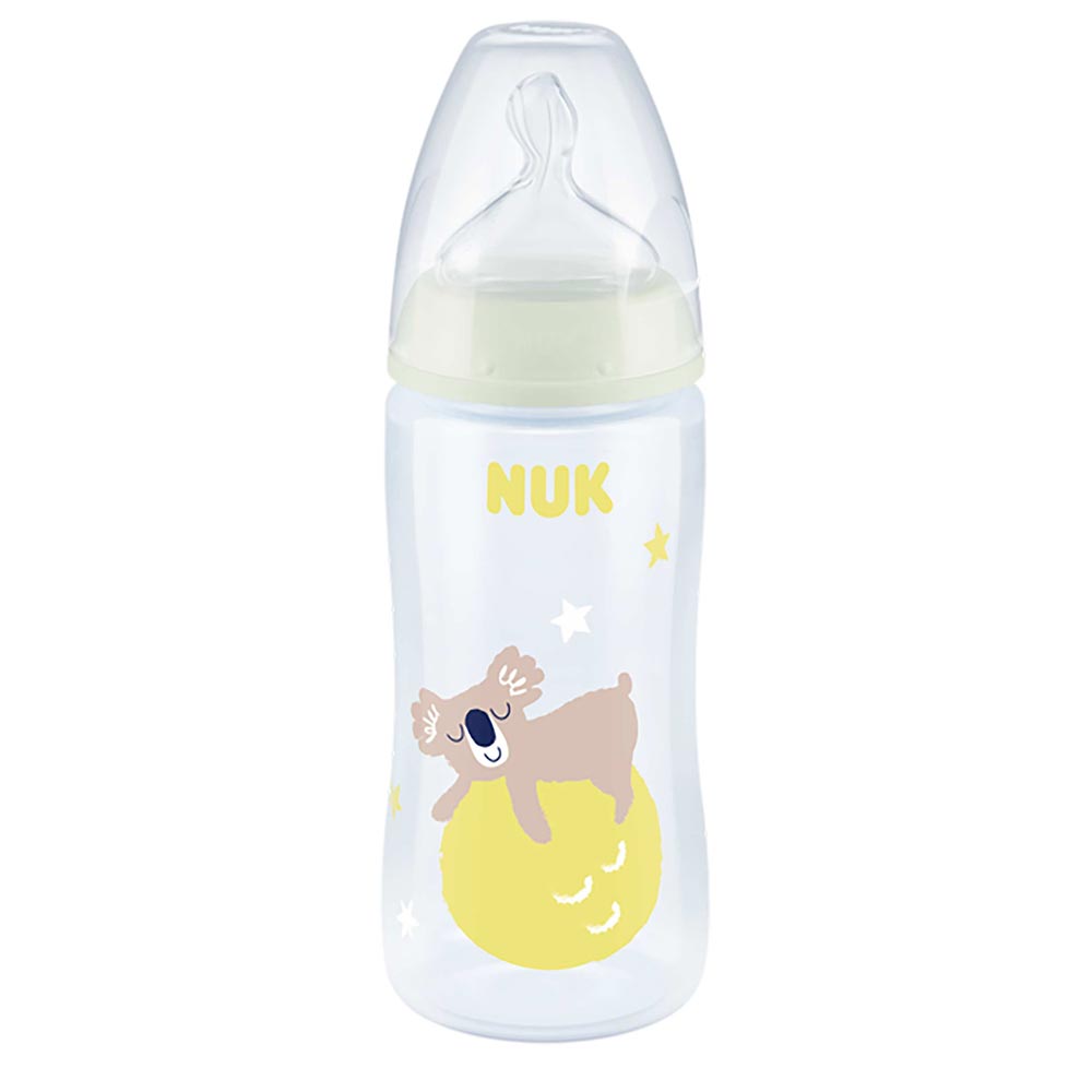 NUK First Choice+ tuttipullo 300ml Yö Koala (Night Koala)