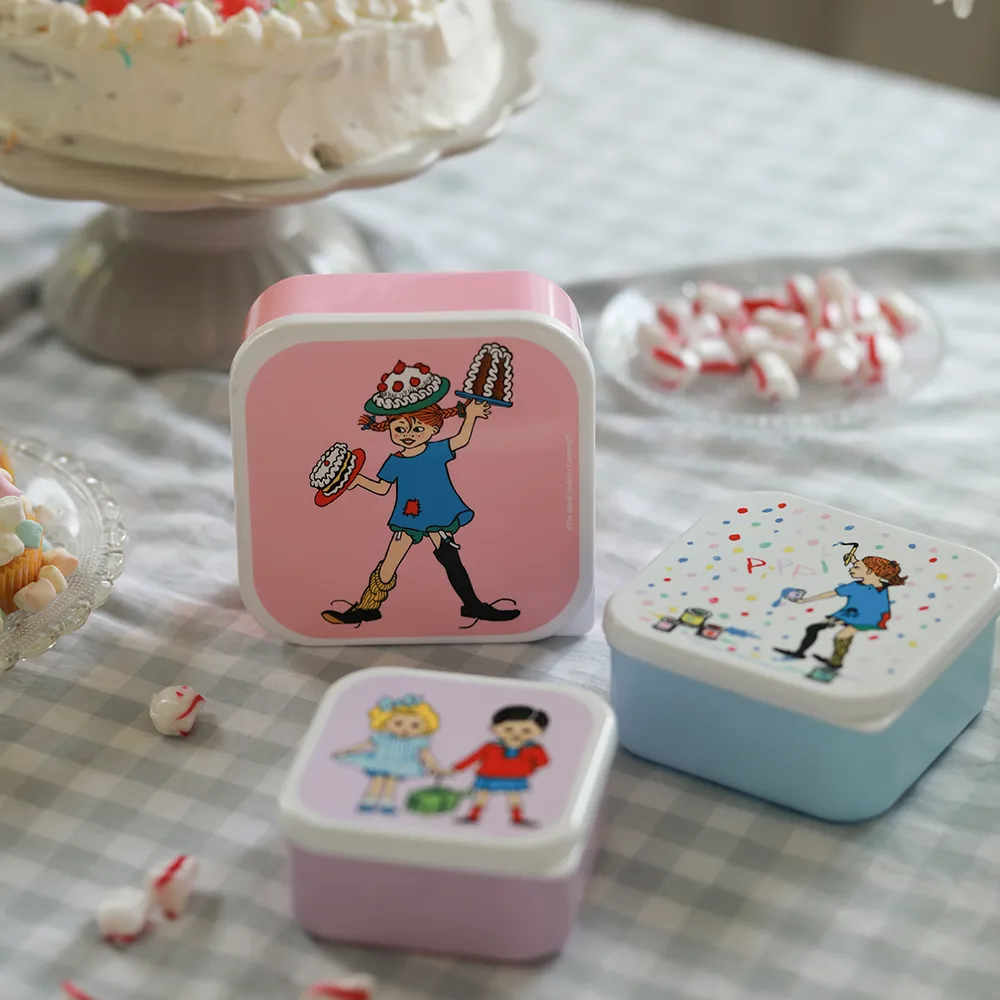 Rätt Start Pippi Syntymäpäivä Snackbox 3-pack
